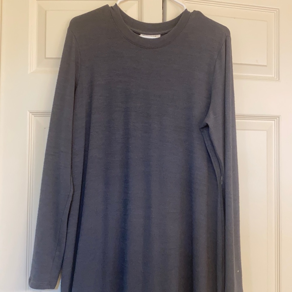 Gray dress
